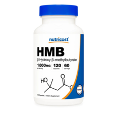 nutricost HMB 1000mg膠囊, 120顆, 1罐