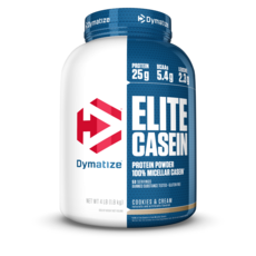 Dymatize 酪蛋白乳清蛋白粉, 餅乾和奶油, 1個, 1.8 公斤