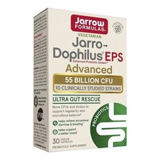 Jarrow 賈羅公式 Jarrow-Dophilus EPS Advanced 550 億 CFU 素食膠囊, 1個, 30顆