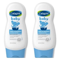 Cetaphil 舒特膚 多合一洗髮沐浴露, 2瓶, 230ml