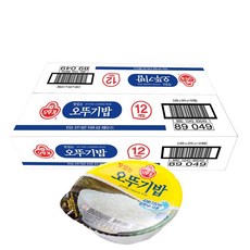 OTTOGI 不倒翁 即食米飯, 210g, 12個