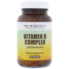 DR. MERCOLA 維他命B膠囊, 1個, 60 件