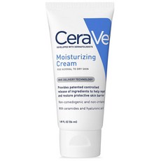 CeraVe 適樂膚 保濕面霜 中性乾性肌適用, 1條, 56ml