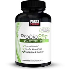 FORCE FACTOR Probioslim 益生元纖維膠囊, 1個, 120 件