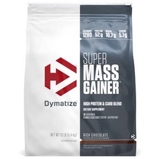 Dymatize Super Mass Gainer乳清蛋白粉, 濃郁巧克力(Rich Chocolate), 5.4kg, 1包