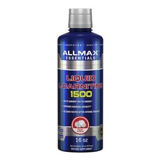 ALLMAX 左旋肉鹼1500補充液 水果賓治口味, 1個, 473ml