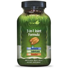 Irwin Naturals 3合1關節配方液體軟膠囊, 1個, 90入