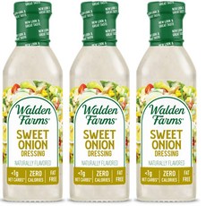 Walden Farms 甜洋蔥醬, 3個, 355ml