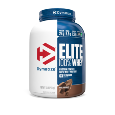 Dymatize ELITE乳清蛋白粉, 濃郁的巧克力, 1個, 2.3 公斤