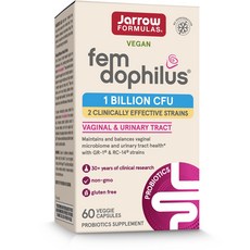 Jarrow FORMULAS 賈羅公式 女性益生菌素食膠囊 10億CFU, 60顆, 1罐