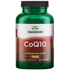 SWANSON 斯旺森 維生素Coq10膠囊 30mg, 240顆, 1罐