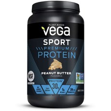 VeGa Sports 優質蛋白花生醬, 1個, 813.6克