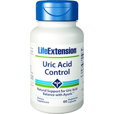LIFE EXTENSION 尿酸控制膠囊, 1個, 60入