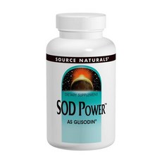 SOURCE NATURALS 超氧化物歧化酶膳食補充錠, 1個, 60 件