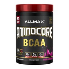 ALLMAX 胺基酸核心 BCAA 粉紅檸檬水, 1個, 315g