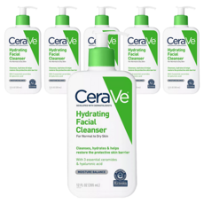 CeraVe 適樂膚 輕柔保濕潔膚露, 6瓶, 355ml