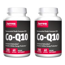 Jarrow 賈羅公式 輔酶Q10膠囊 200mg, 2罐, 60顆