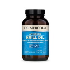 DR. MERCOLA 磷蝦油膠囊, 1罐, 180顆