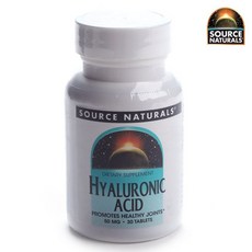 SOURCE NATURALS 玻尿酸錠 50mg, 1罐, 30顆