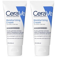 CeraVe 適樂膚 保濕面霜 中性乾性肌適用, 2條, 56ml