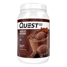 Quest Nutrition 高蛋白粉, 巧克力奶昔, 1個, 1.36公斤