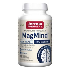 Jarrow 賈羅公式 MagMind 腦健康 Magtain 2 克素食膠囊, 1個, 72顆