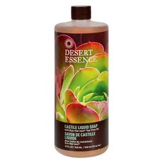 DESERT ESSENCE 橄欖皂液, 1入, 946ml