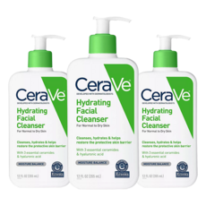 CeraVe 適樂膚 輕柔保濕潔膚露, 3瓶, 355ml