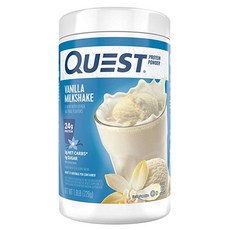 Quest Nutrition 高蛋白粉, 香草奶昔, 1罐, 726g