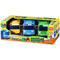 Tayo 巴士玩具 3件組, 混色