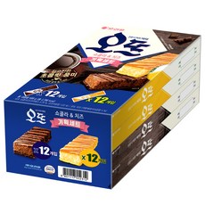 Orion 好麗友 綜合蛋糕派組 巧克力口味 6入 2盒+起司口味 6入 2盒, 1組