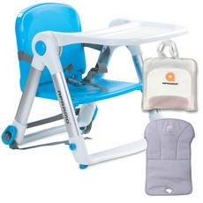 APRAMO 折疊用餐椅+椅墊+收納包, 藍色