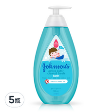 Johnson's Baby 嬌生嬰兒 活力清新沐浴露, 500ml, 5瓶
