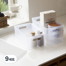 Im Home Living Genie Pantry Living Box Organizer No. 1 整潔套裝, 透明, 9組