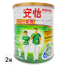 Anlene 安怡 長青高鈣低脂奶粉, 1.5kg, 2罐