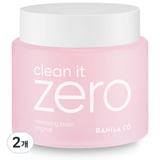 BANILA CO Zero零感肌瞬卸凝霜 經典款, 180ml, 2罐