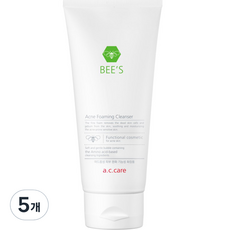 a.c.care Bee's抗痘泡沫洗面乳, 5條, 130ml