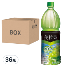 Minute Maid 美粒果 白葡萄汁, 1250ml, 36瓶