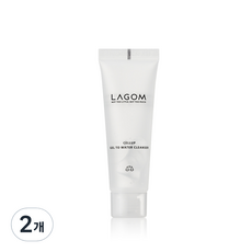 LAGOM 水感潔面凝膠, 30ml, 2個