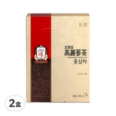 正官庄 高麗蔘茶, 3g, 50包, 2盒