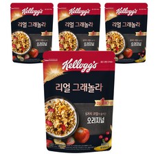 Kellogg's 家樂氏 格蘭諾拉穀物麥片, 400g, 4包