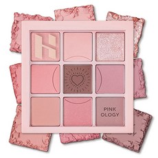 HOLIKA HOLIKA My Fave Mood Eye Palette九宮格眼影盤 8g, Pinkology, 1個