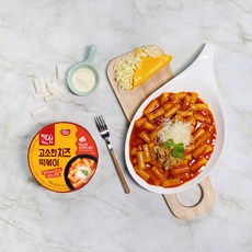 DONGWON 東遠 即食碗裝起司辣炒年糕, 160g, 1入