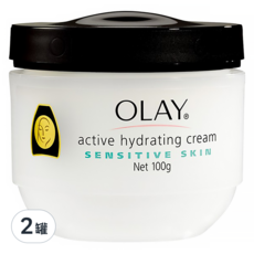 OLAY 歐蕾 滋潤保濕霜 無添加色素香料, 100g, 2罐