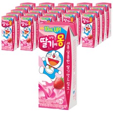 Namyang 南陽乳業 哆啦A夢草莓牛奶, 190ml, 24入