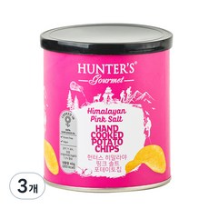 HUNTER'S Gourmet 獵人喜馬拉雅粉紅鹽薯片, 40g, 3個