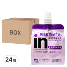 WEIDER 威德 in果凍飲 綜合礦物質 紅葡萄, 180g, 24包