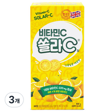 Eundan 銀丹 SOLAR-C維他命C口含錠 檸檬口味, 3盒, 80顆