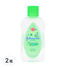 Johnson's 嬌生 嬰兒潤膚油 滋養配方 0歲以上, 125ml, 2瓶