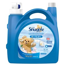 Snuggle 織物柔軟劑 Blue Sparkle Plus, 5.3L, 1個